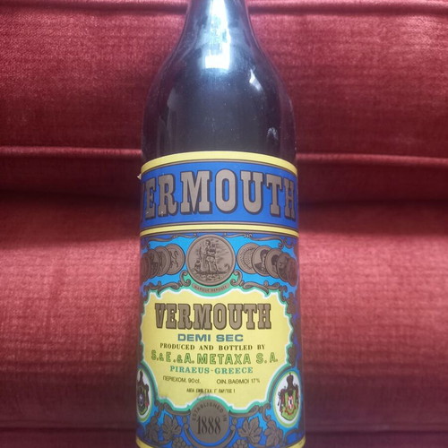 Martini Rosso Vermouth sealed, rare