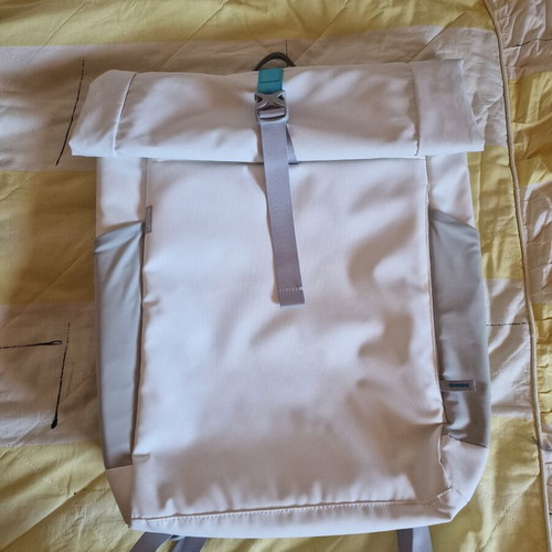 Lenovo backpack white/grey like new