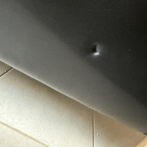 Ikea leather sofa