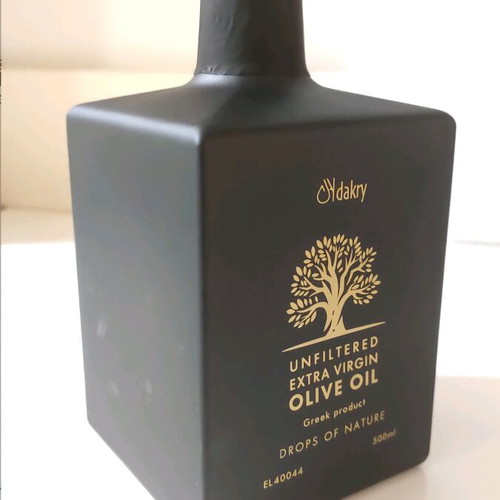 Dakry Extra Virgin Olive Oil 500ml New, Unfiltered from Messinia