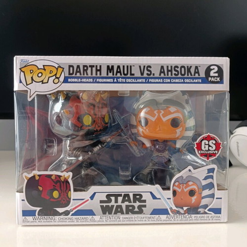 Darth Maul VS Ahsoka 2 Pack Funko Pop new