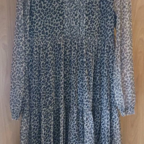Zara dress new with transparent sleeves