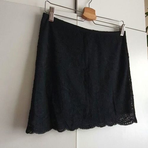 Intimissimi lace skirt new, black, size S