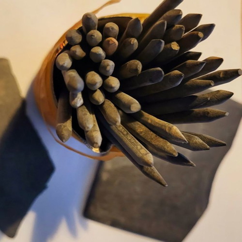 Prewar Greek Graphite Pencils like new, pack of 50