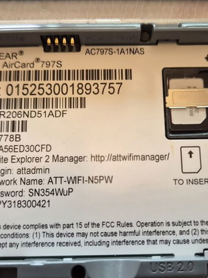 Netgear AirCard 797S φορητός δρομολογητής, ξεκλείδωτος