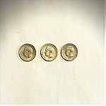  7 Κέρματα 50 Λεπτά 1971-1973 Α