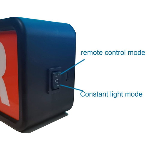 LED On Air Sign with Remote Control, New