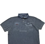 Geographical Norway Grey Polo used, size XXL