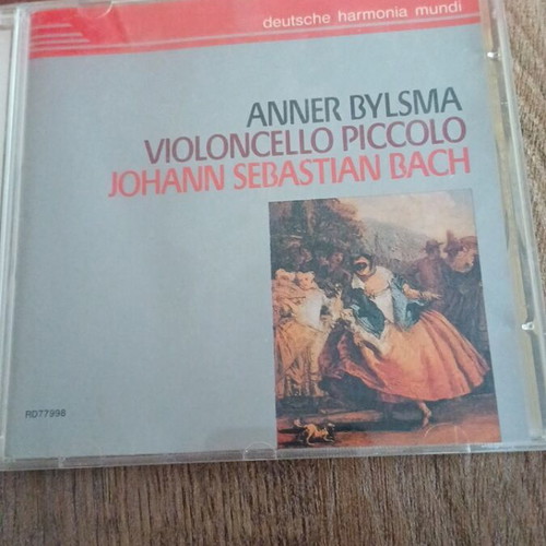 Bach Cello Works CD Anner Bylsma like new