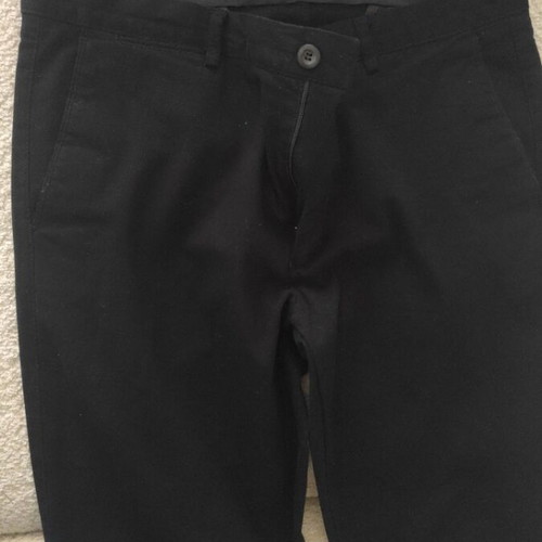Fabric pants used, size 34, blue and brown