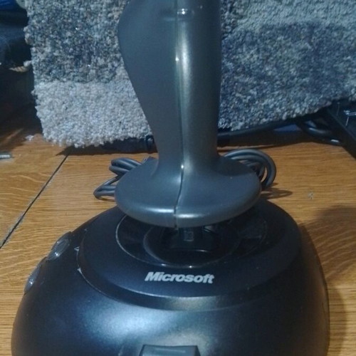 Microsoft Sidewinder Joystick USB used, tested and fully functional