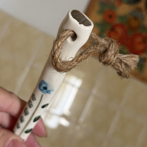 Decorative handmade painted spoon new