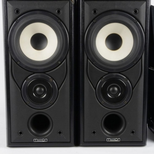 Mission 701 speakers like new, 100 watt, 8 ohm, 7' woofer