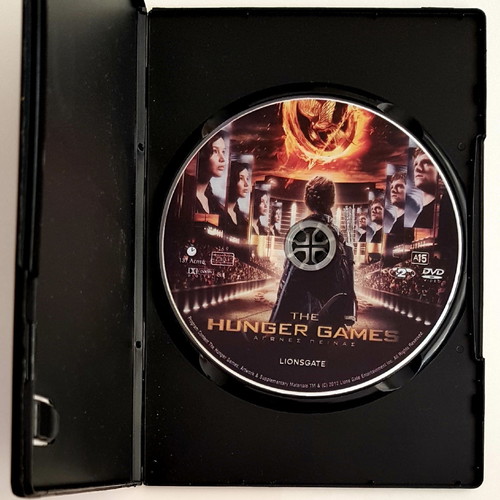 The Hunger Games 2012 movie DVD