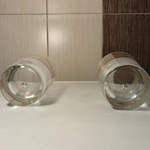 Baileys set of 2 collectible liqueur glasses new