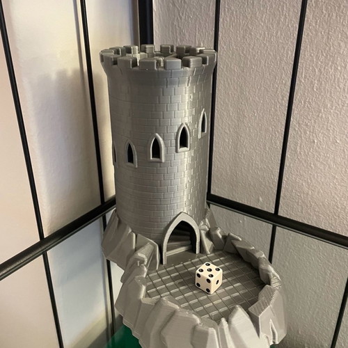 Dice tower for board games