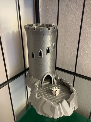 Dice tower for board games