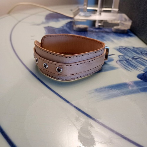 Dior John Galliano vintage leather bracelet