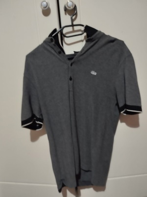 Lacoste shirt gray size M like new