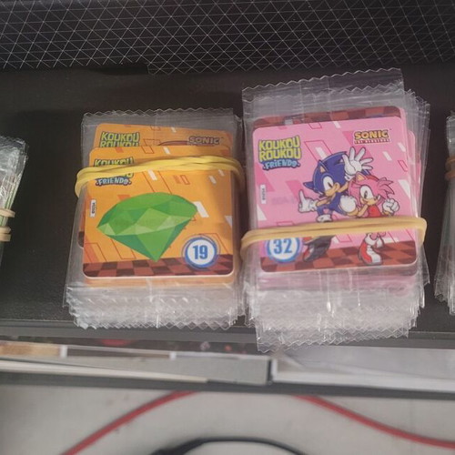 Koukouroukou Sonic Stickers new, sealed collection
