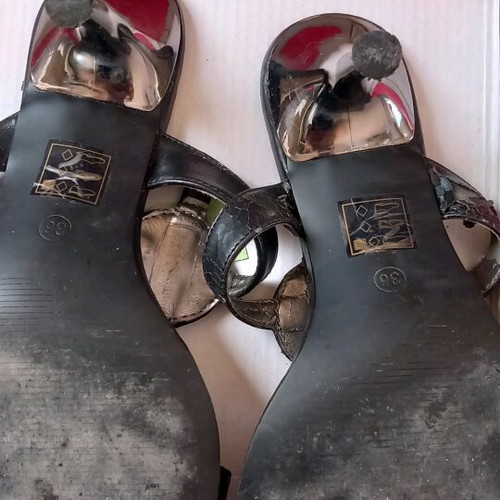 Bruno Premi sandals size 36 used, black