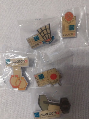 Olympic Games Pins Athens 2004 Swatch new
