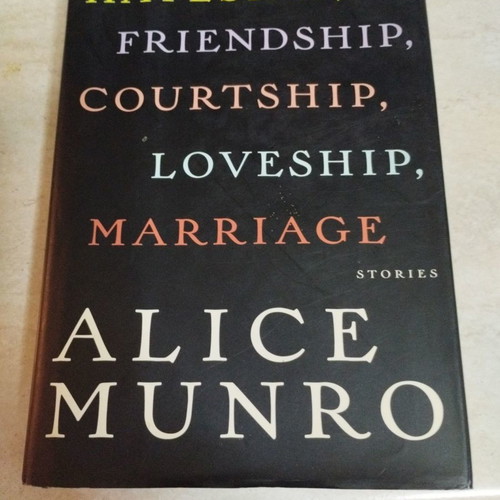 Alice Munro Hateship Friendship Loveship Marriage used
