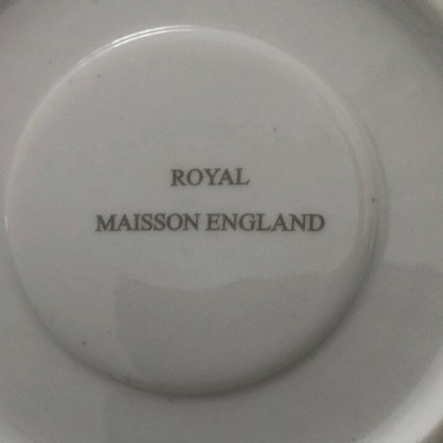 Royal Maison England Christmas cups set of two like new vintage