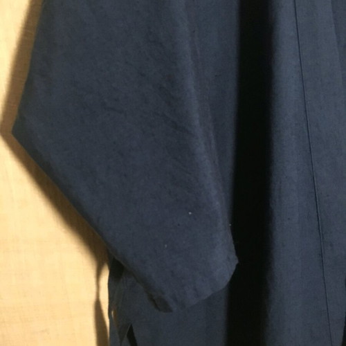 Samue traditional Japanese heavy cotton, indigo, like new, size L