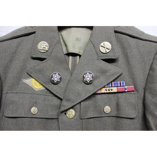 1942 American Military Khaki Artillery NCO Jacket like new