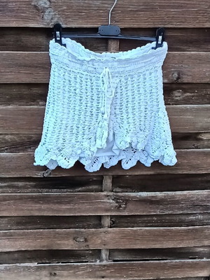 Mini skirt Achilleas Accessories white size M like new