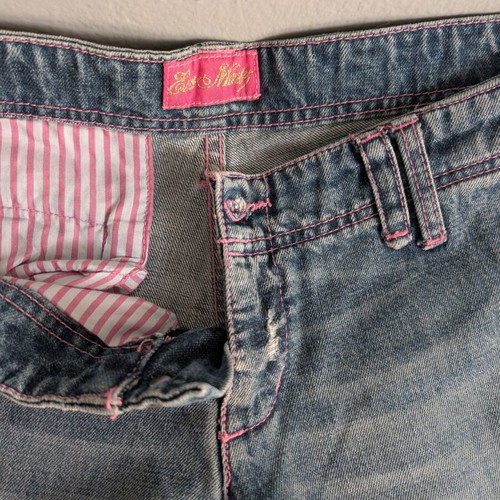 Eva Moritz Y2K low-rise flare jeans, vintage