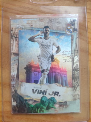 Topps Los Blancos Vintage Vini Junior card
