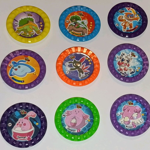 Pokémon Roks caps used from Cheetos