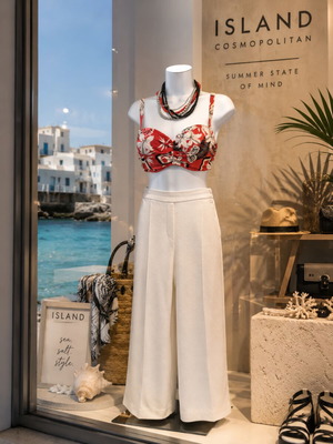 Bikini bra Dorina 80E με ενίσχυση και παντελόνι Bershka σαν καινούργιο, off white