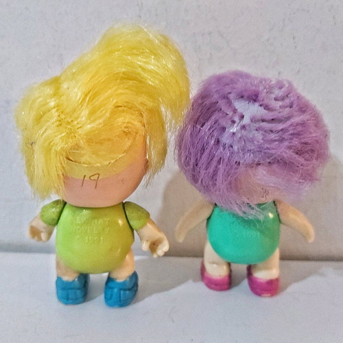 New Ray Novelty vintage dolls used, set of 2
