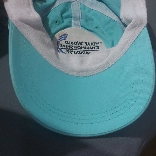 Adidas hat Athens '97 World Athletics Championships like new, turquoise