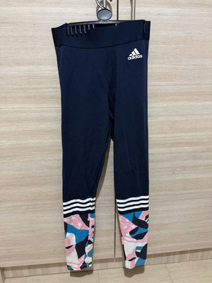 Adidas women's leggings blue like new