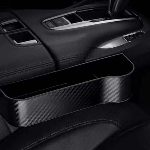 Car seat organizer like new with cup holder