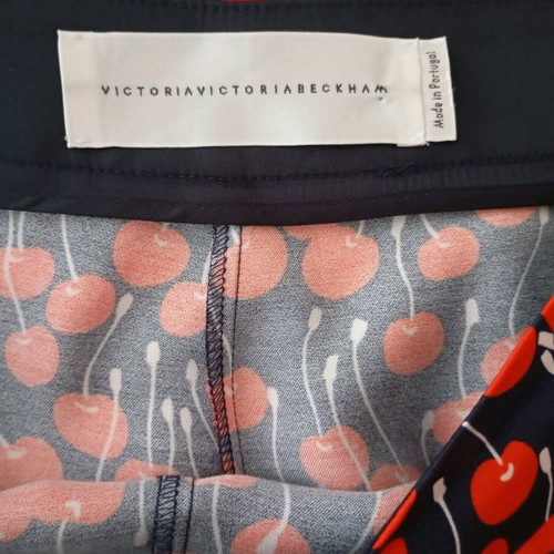 Victoria Beckham women's cherry print pants size 40 like new