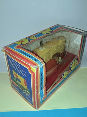 Vintage Mehanotehnika Electric Toy Sewing Machine new in original box