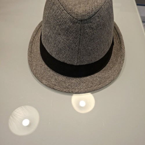 H&M Trilby hat size L/60 gray like new