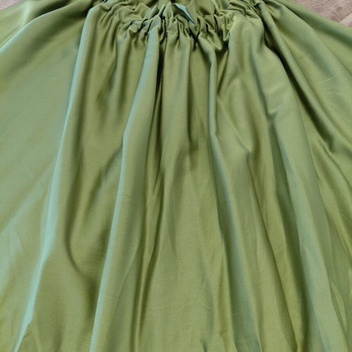 Maxi skirt olive green, one size, like new