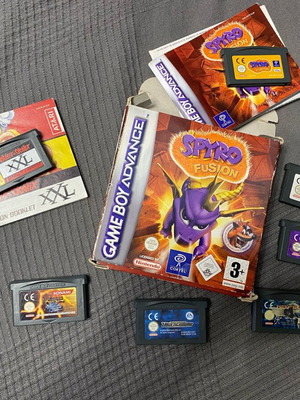Nintendo Game Boy Advance games used, pack of 8