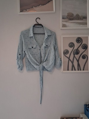 Shirt size M turquoise like new