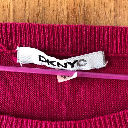 DKNY thin sweater new, pink, size XL