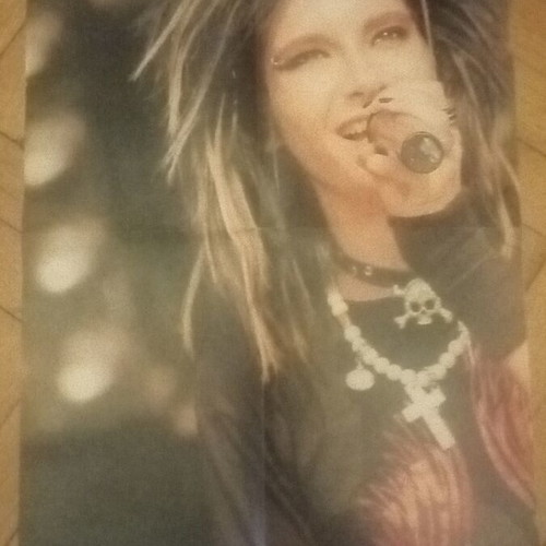 Tokio Hotel collectible poster used from Katerina magazine 2007
