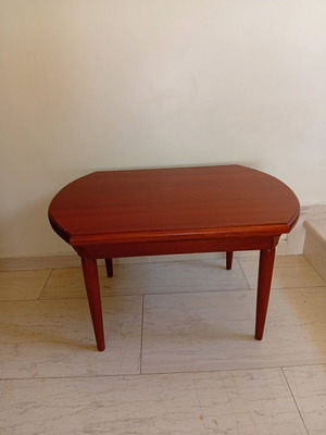 Solid walnut coffee table handmade like new