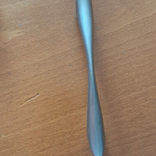 Kitchen handles used, heavy, silver color, without screws