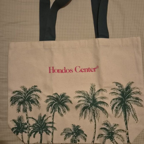 Oasis tote bag Club Solaire Hondos Center new, beige and green